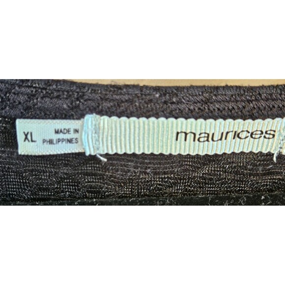Maurices Black XL No Belt RN#51783 - Picture 2 of 3